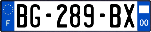 BG-289-BX