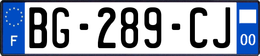 BG-289-CJ