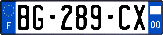 BG-289-CX