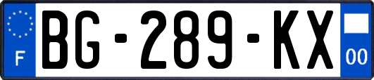 BG-289-KX