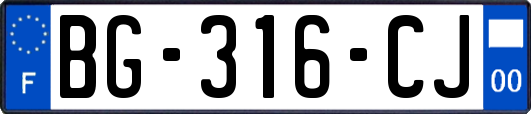 BG-316-CJ