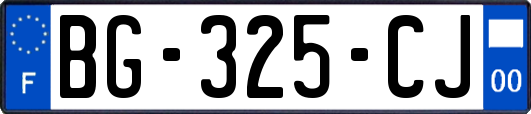 BG-325-CJ