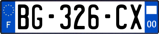 BG-326-CX