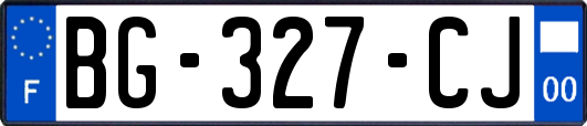 BG-327-CJ