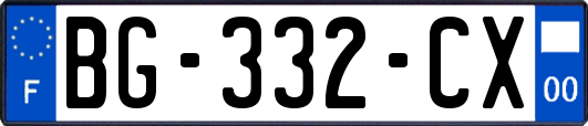 BG-332-CX