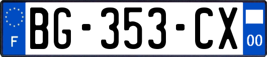 BG-353-CX