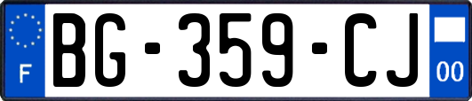 BG-359-CJ