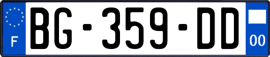 BG-359-DD