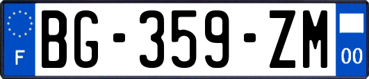 BG-359-ZM