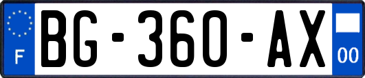 BG-360-AX