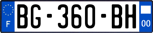 BG-360-BH