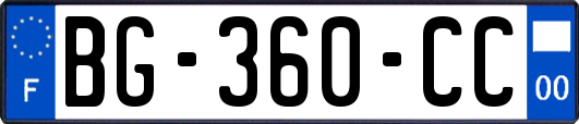 BG-360-CC