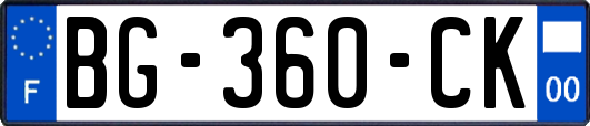 BG-360-CK