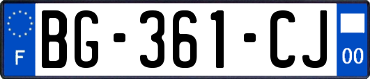 BG-361-CJ