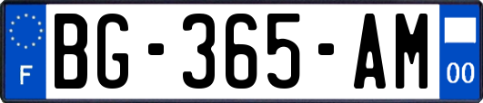 BG-365-AM