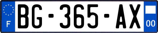 BG-365-AX