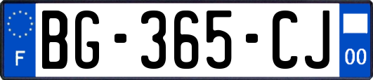 BG-365-CJ