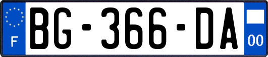 BG-366-DA