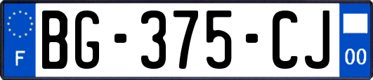 BG-375-CJ