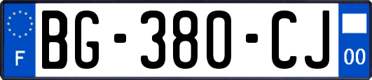 BG-380-CJ