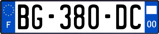 BG-380-DC