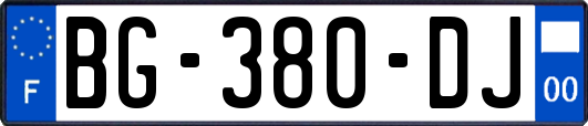 BG-380-DJ