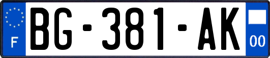 BG-381-AK