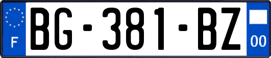BG-381-BZ