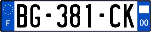 BG-381-CK