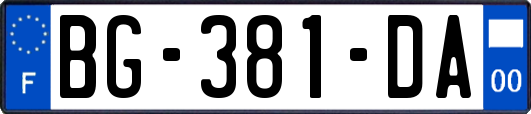 BG-381-DA