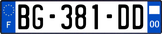 BG-381-DD