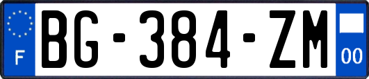 BG-384-ZM