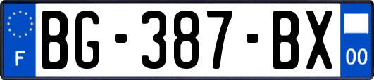 BG-387-BX