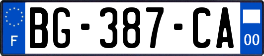 BG-387-CA