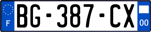 BG-387-CX