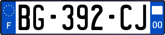 BG-392-CJ