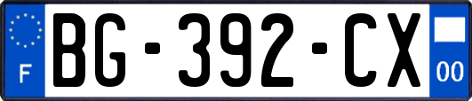 BG-392-CX