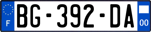 BG-392-DA
