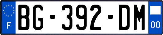 BG-392-DM