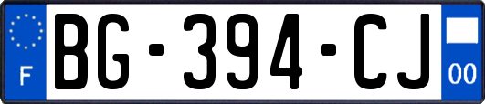 BG-394-CJ