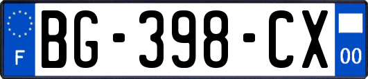 BG-398-CX