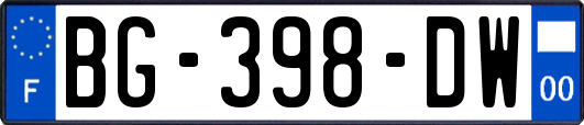 BG-398-DW