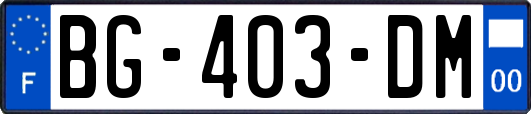 BG-403-DM