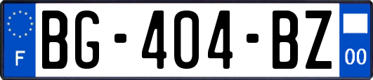 BG-404-BZ