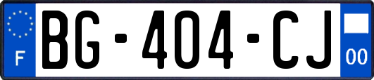 BG-404-CJ