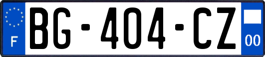 BG-404-CZ