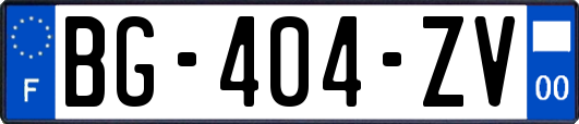 BG-404-ZV