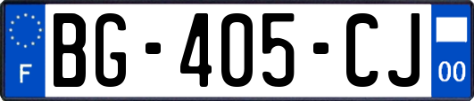 BG-405-CJ