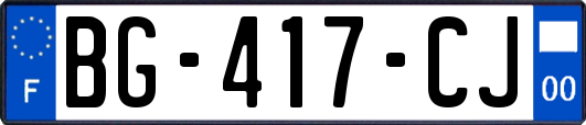 BG-417-CJ
