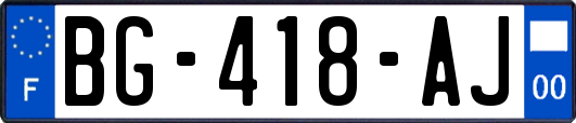 BG-418-AJ